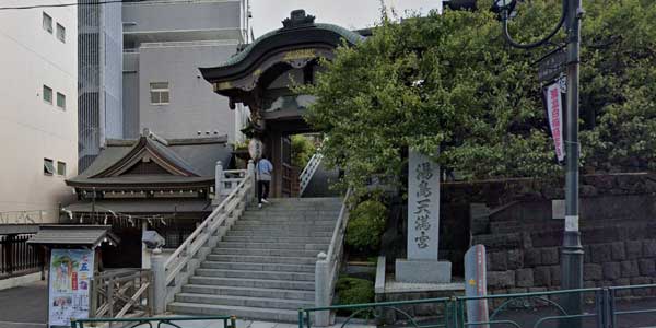 湯島エリアにある湯島天神